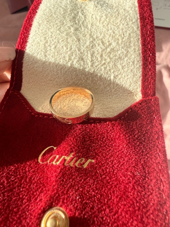 Cartier love ring 49 rose gold - Picture 4 of 4